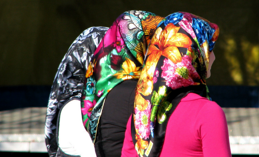 hijab and scarf
